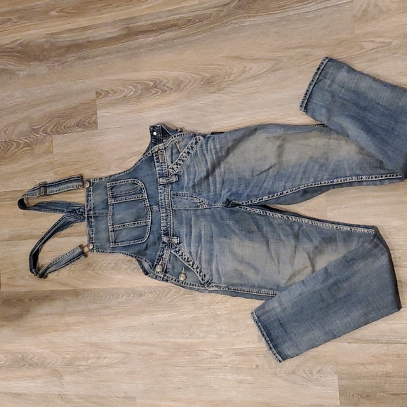 Silver Jeans Denim - Vintage 90s Silver Jean overalls